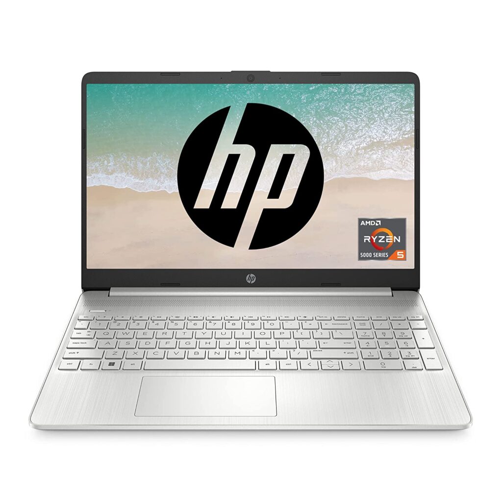 HP 14s, AMD Ryzen 5-5500U 14 inches(35cm) FHD, IPS, Micro-Edge Display Laptop (8GB RAM/512GB SSD/Radeon Graphics/Windows 11/Alexa/Backlit Keyboard/MS Office/1.46kg, 14s-fq1092au)